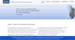Desktop Screenshot of impulsverlag.com